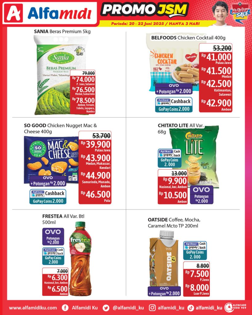 Promo Alfamidi JSM Periode 20 – 22 Juni 2025