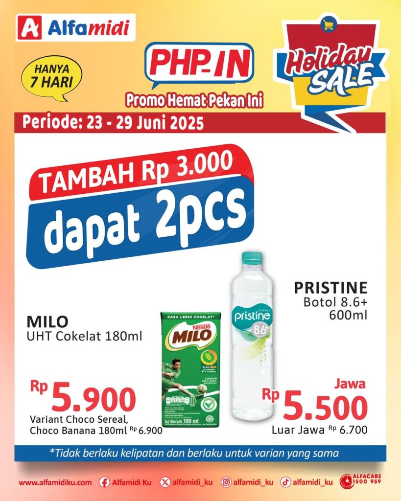 Promo Alfamidi PHPin Periode 23 – 29 Juni 2025