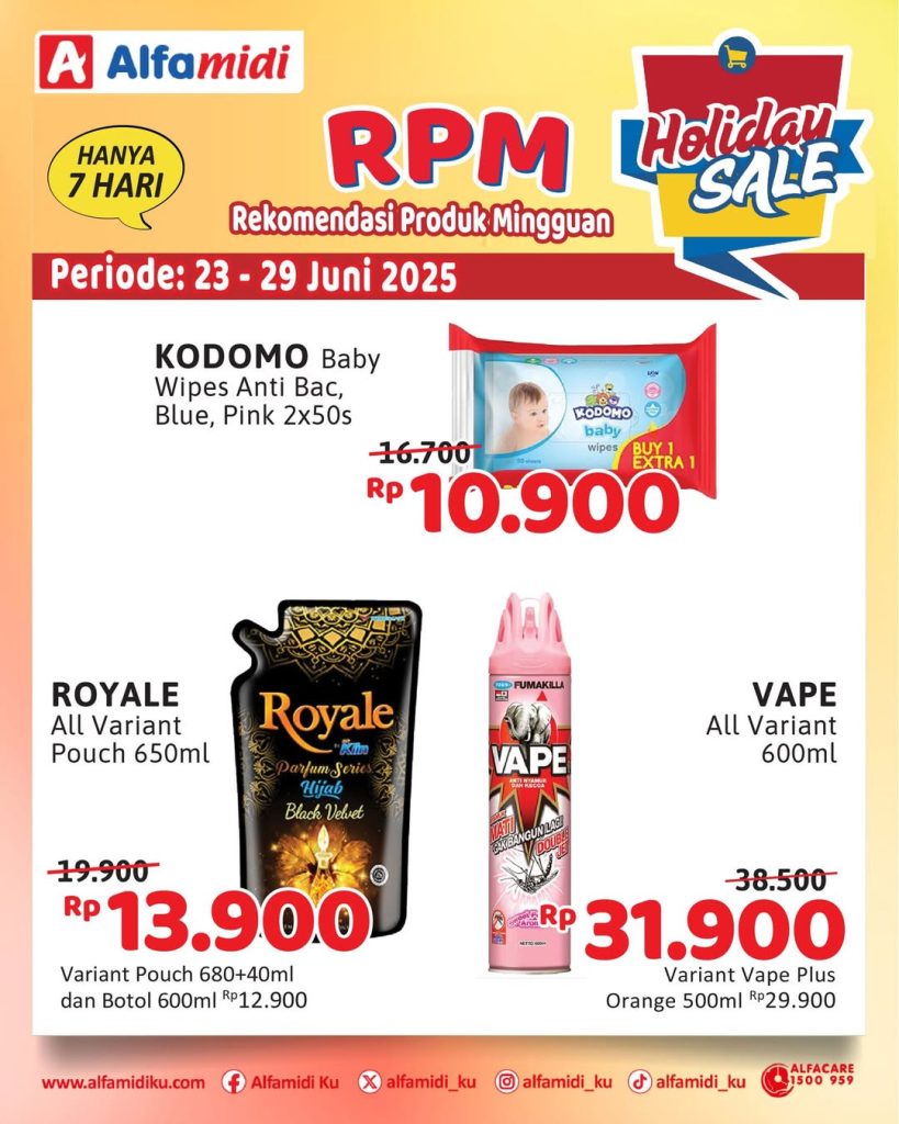 Promo Alfamidi RPM Periode 30 Juni – 6 Juli 2025