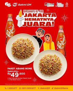 Promo Bakmi GM Jakarta Hematnya Juara Serba Rp 49.000
