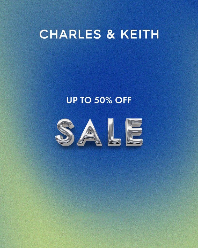Promo Charles and Keith June Sale Diskon s/d 50%