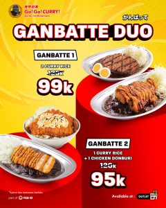Promo Go Go Curry Ganbatte Duo Makan Berdua Nggak Sampe Rp 100K
