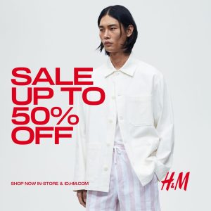 Promo H&M Sale Diskon s/d 50% Offline and Online