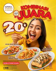 Promo Imperial Kitchen & Dimsum Kombinasi Juara Rp 20.000++