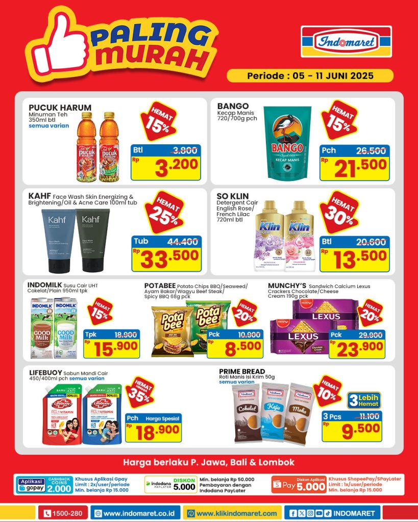 Promo Indomaret Paling Murah 5 – 11 Juni 2025