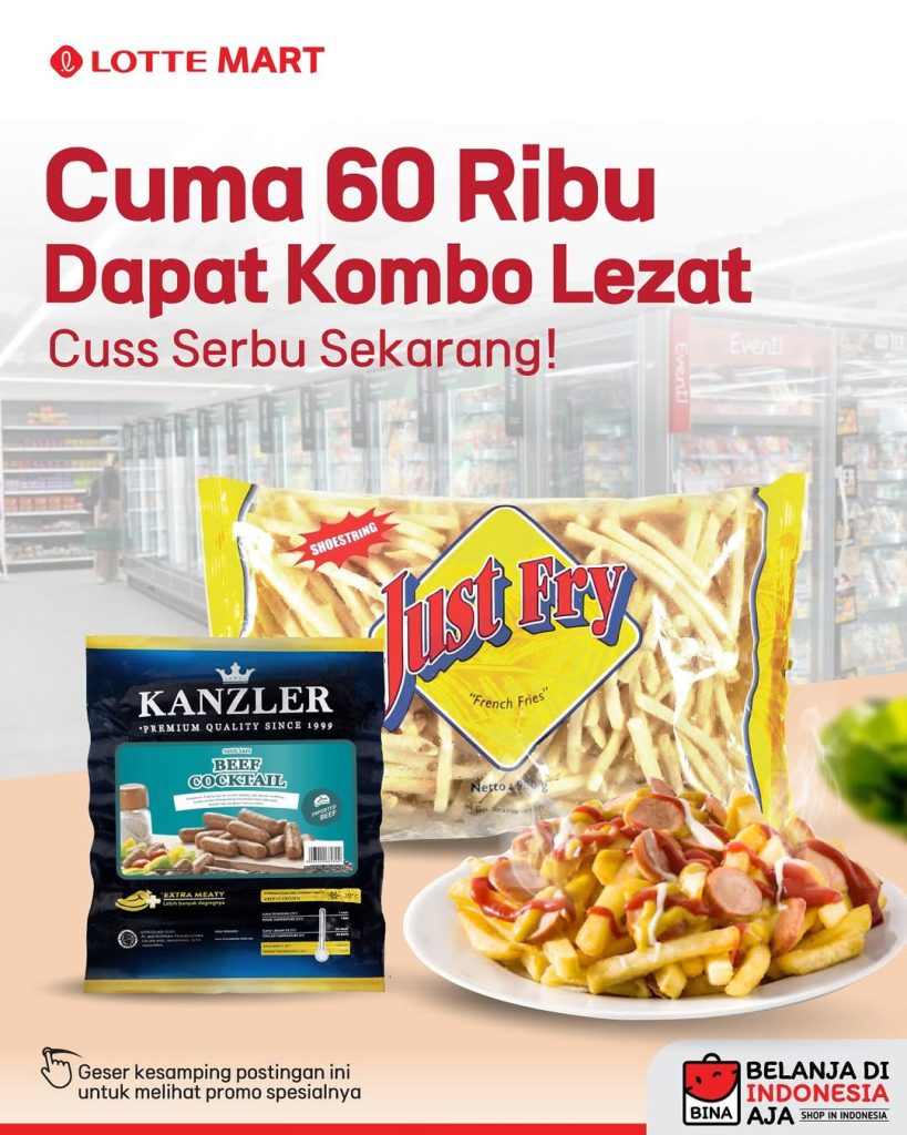 Promo Lottemart Big Sale Diskon s/d 50% 19 – 22 Juni 2025