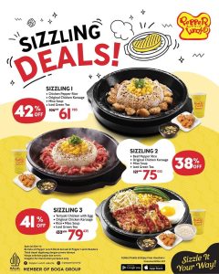 Promo Pepper Lunch Sizzling Diskon s/d 42%