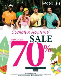 Promo Polo Summer Holiday Sale Diskon s/d 70%