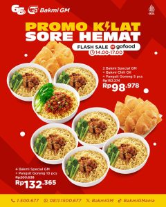 Bakmi GM Promo Kilat Sore Hemat