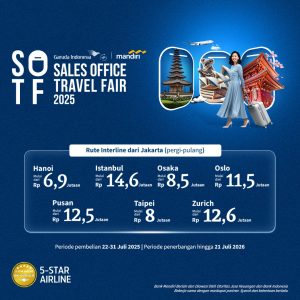 Garuda Indonesia x Bank Mandiri Sales Office Travel Fair 2025