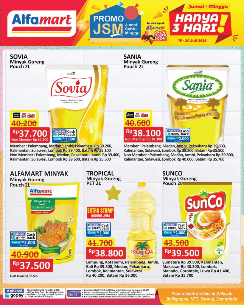 Promo Alfamart JSM Periode 18 – 20 Juni 2025