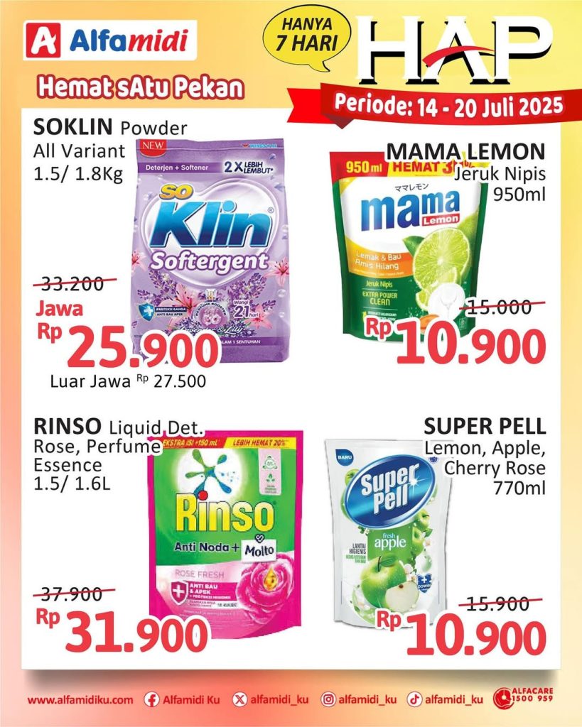 Promo Alfamidi HAP Periode 14 – 20 Juli 2025
