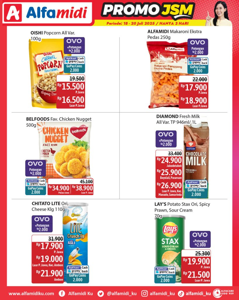 Promo Alfamidi JSM Periode 18 – 20 Juli 2025