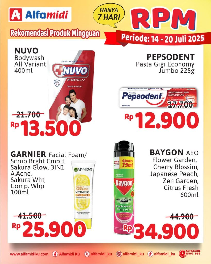Promo Alfamidi RPM Periode14 – 20 Juli 2025