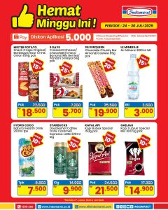 Promo Indomaret Hemat Minggu Ini Periode 24 – 30 Juli 2025
