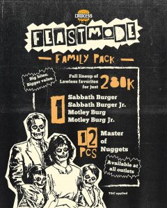 Promo Lawless Burgerbar Family Pack Hanya Rp 280.000