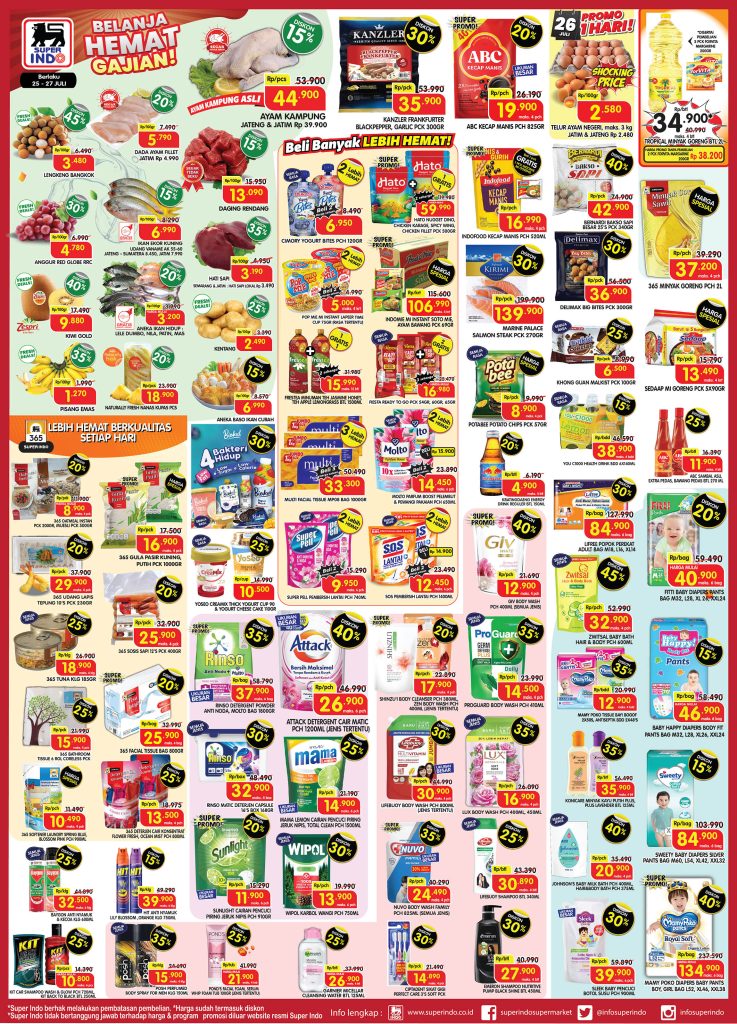 Promo Superindo JSM Periode  24 – 27 Juli 2025