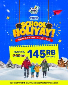 Promo Trans Snow Bekasi School Holiyay Hanya Rp 145K/Orang