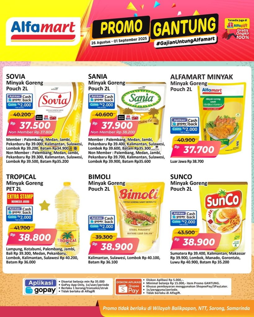 Promo Alfamart JSM Weekend Periode 26 Agustus – 1 September 2025
