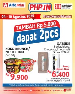 Promo Alfamidi PHPin Periode 4 – 10 Agustus 2025