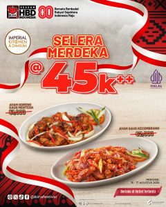 Promo Imperial Kitchen & Dimsum Selera Merdeka Rp 45K++