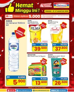 Promo Indomaret Hemat Minggu Ini Periode 21 – 27 Agustus 2025