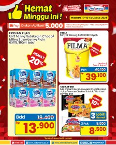 Promo Indomaret Hemat Minggu Ini Periode 7 – 13 Agustus 2025