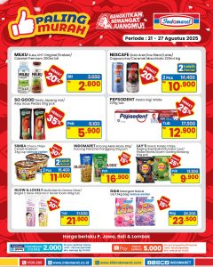 Promo Indomaret Paling Murah 21 – 27 Agustus 2025