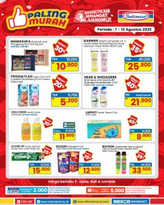 Promo Indomaret Paling Murah 7 – 13 Agustus 2025