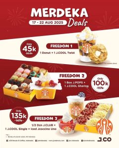 Promo J.Co Merdeka Deals Mulai Dari Rp 45.000