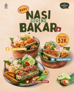 Promo People’s Cafe Nasi Goreng Bakar Mulai Dari Rp 52K