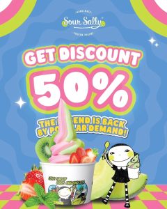 Promo Sour Sally Diskon 50%