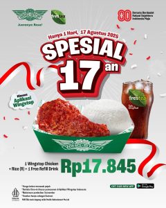 Promo Wingstop Spesial 17an