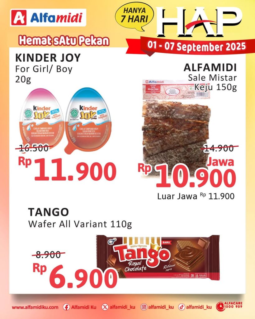 Promo Alfamidi HAP Periode 1 – 7 September 2025