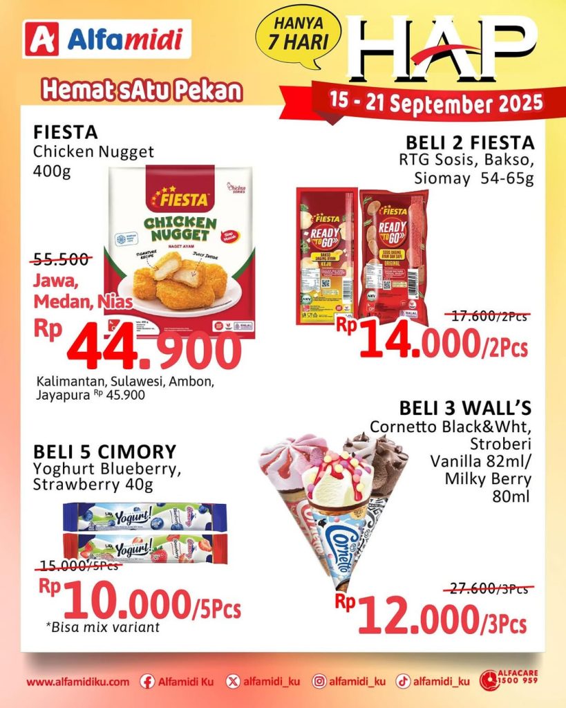 Promo Alfamidi HAP Periode 15 – 21 September 2025