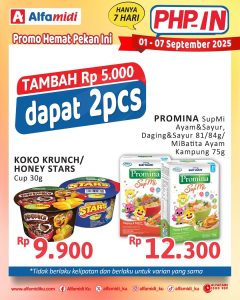 Promo Alfamidi PHPin Periode 1 – 7 September 2025
