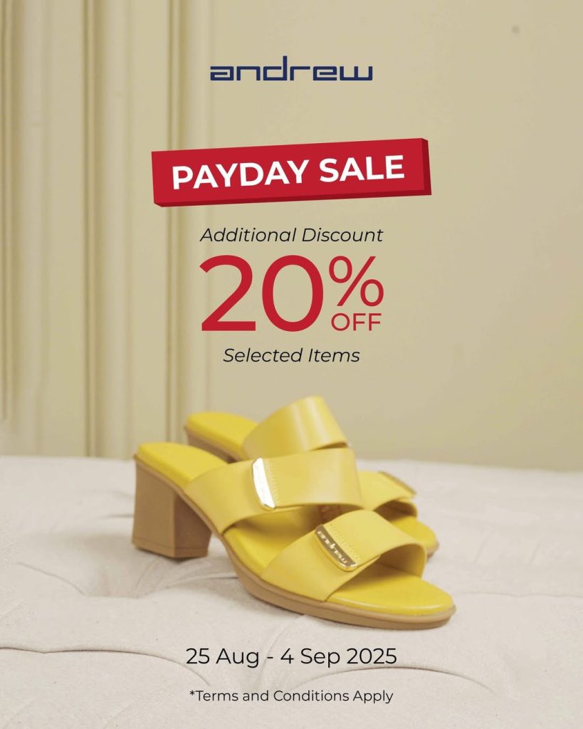 Promo Andrew Payday Sale Extra Diskon 20%