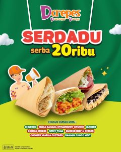 Promo DCrepes Serdadu Serba 20 Ribu