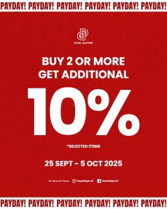 Promo Dope & Dapper Beli Minimal Diskon Dapat Tambahan Diskon 10%