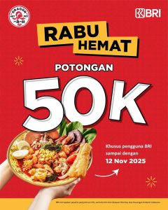 Promo Dragon Hot Pot Rabu Hemat Diskon 50% dengan BRI