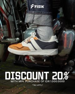 Promo Fisik Sport Diskon 20% Tiap Pembelian Minimal Rp 1.000.000