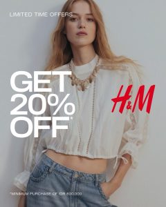 Promo H&M Get 20% Off