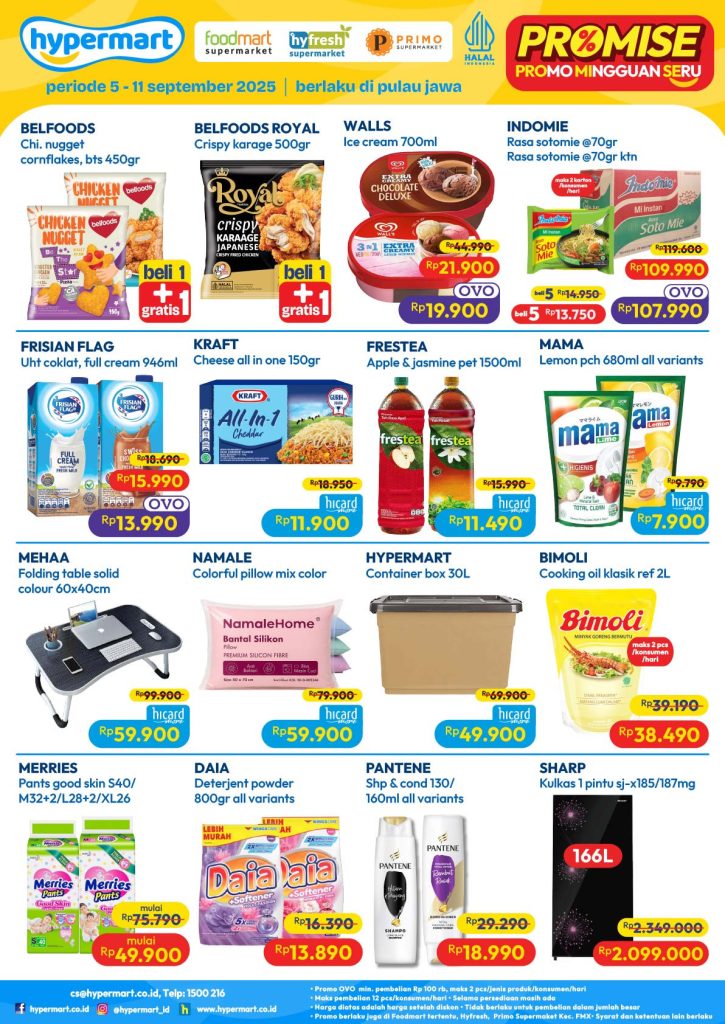 Promo Hypermart Mingguan Seru 5 – 11 September 2025