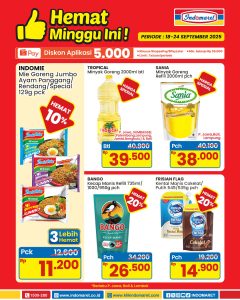 Promo Indomaret Hemat Minggu Ini Periode 18 – 24 September 2025