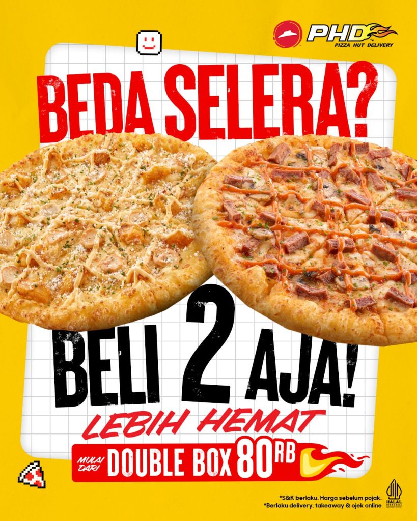 Promo PHD Double Box Hanya Rp 80.000