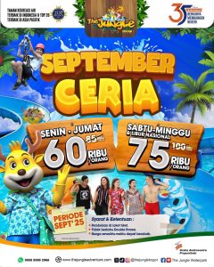 Promo The Jungle September Ceria Mulai Dari Rp 60.000/Orang