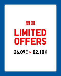 Promo Uniqlo Limited Offers Periode 26 September – 2 Oktober 2025