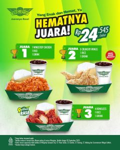 Promo Wingstop Hematnya Juara Rp 24 Ribuan