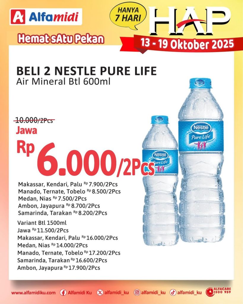 Promo Alfamidi HAP Periode 13 – 19 Oktober 2025