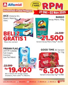 Promo Alfamidi RPM Periode 27 Oktober – 2 November 2025